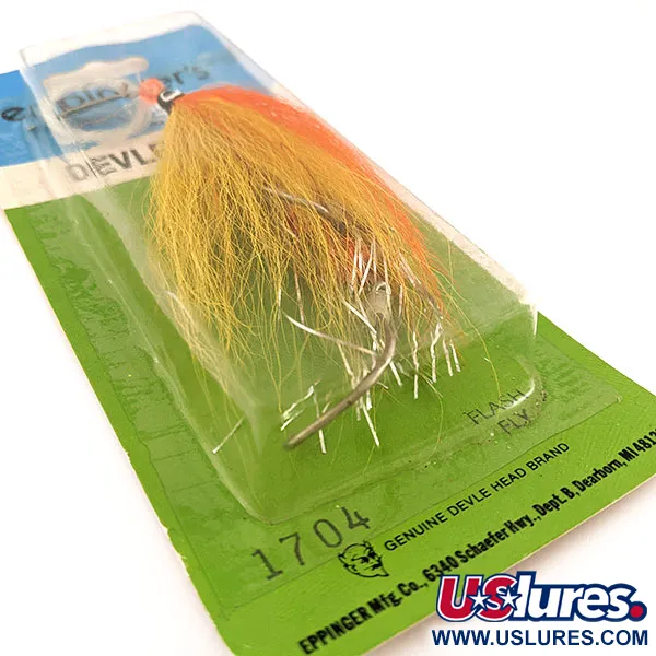 Eppinger Devle Fly, oranžovo-žlutá, rotační moucha #22070