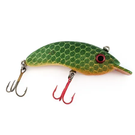 Vintage Handcrafted dřevěný crankbait