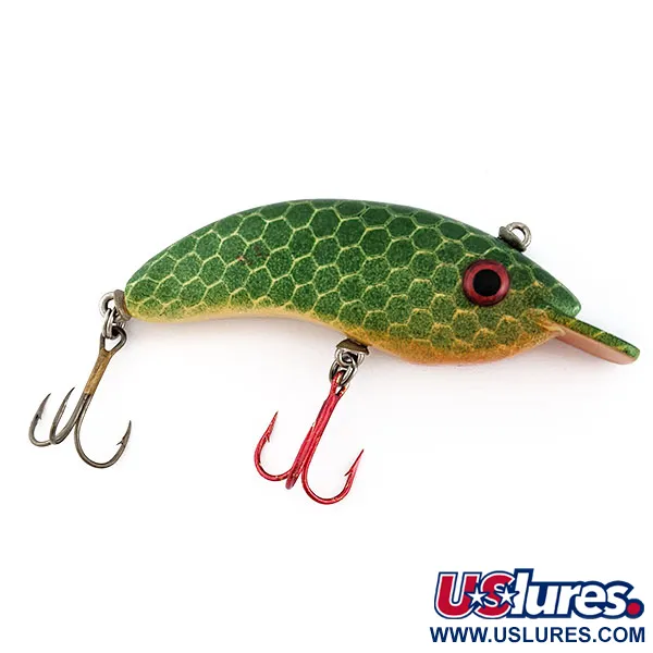 Vintage Handcrafted dřevěný crankbait