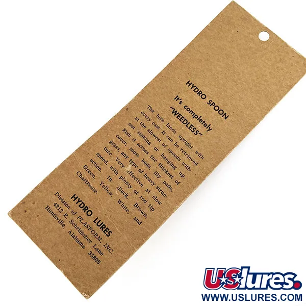 Hydro Lures Hydro Spoon, zelená, 14g, hladinová plandavka #22093