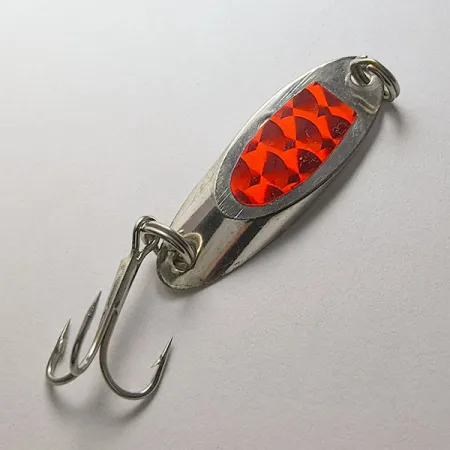 Weber Mr Champ, 7g, stříbrná s červenou, plandavka #22145