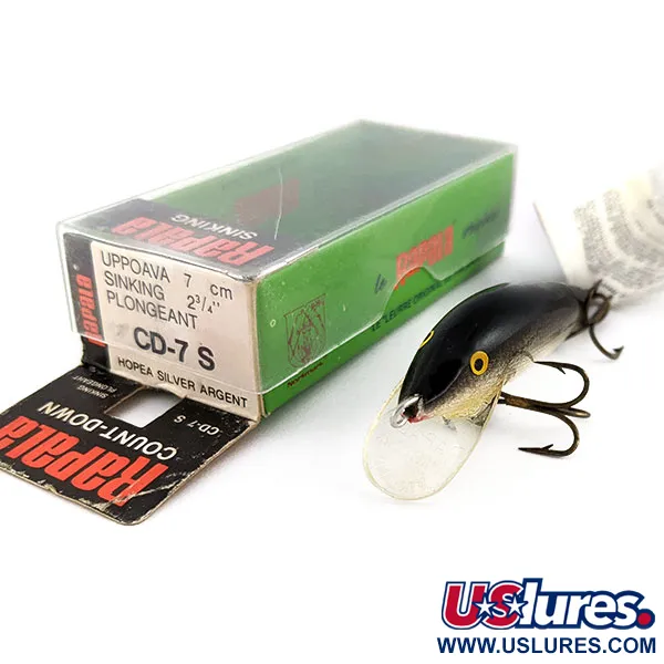 Rapala Countdown CD7, 8g, S (Stříbrná), potápivý wobler #22176