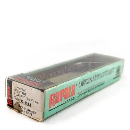 Rapala Original Floater F9, 4g S (stříbrná), plovoucí wobler #22177
