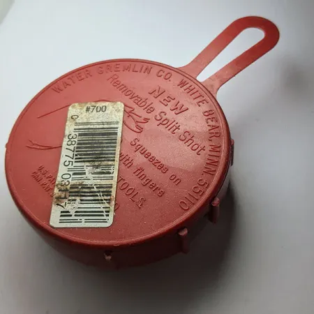 Water Gremlin Removable Split Shot Sinker Selector, BB, 3/0, #7, #5, sada bročků #22198