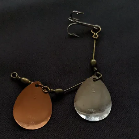 Vintage Luxon 2, 7g, nikl/měď, rotační třpytka #22217