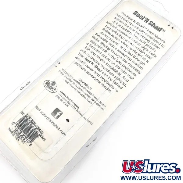 Mann's Reel'N Shad, Hartwell-Blue Glmr, 13,3 cm, gumová nástraha #22218