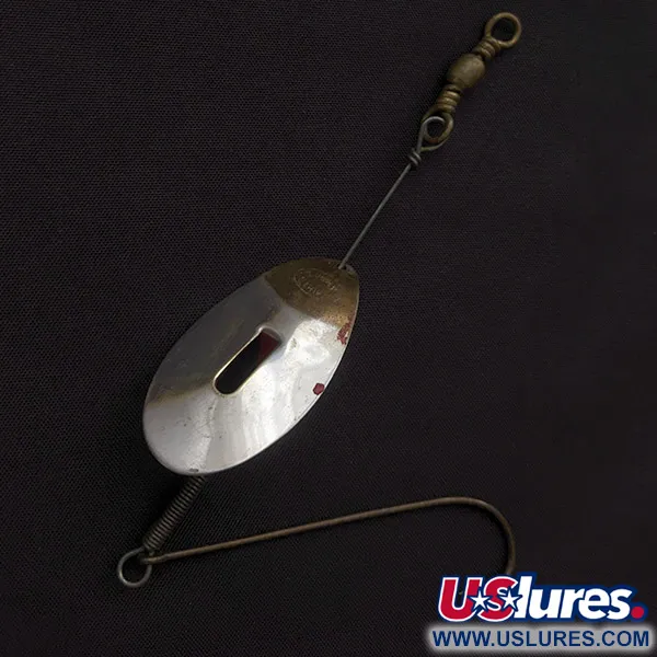 Lucky Strike June Bug, 7g, nikl/mosaz/červená, rotační třpytka #22465