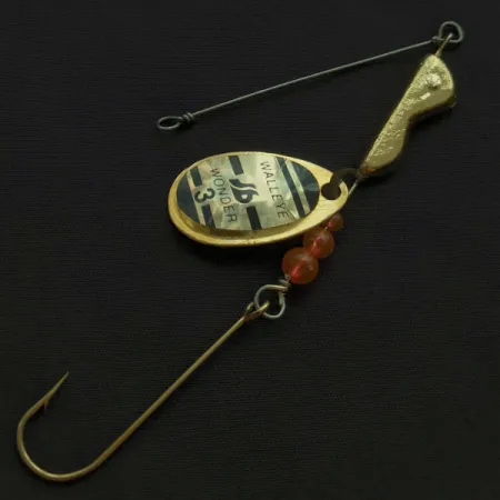 South Bend Walleye Wonder 3, 14g, zlatá, Spinnerbait #22629