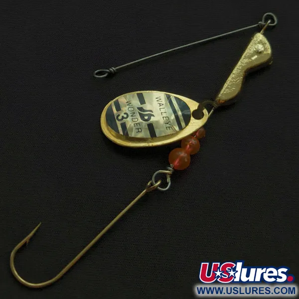 South Bend Walleye Wonder 3, 14g, zlatá, Spinnerbait #22629