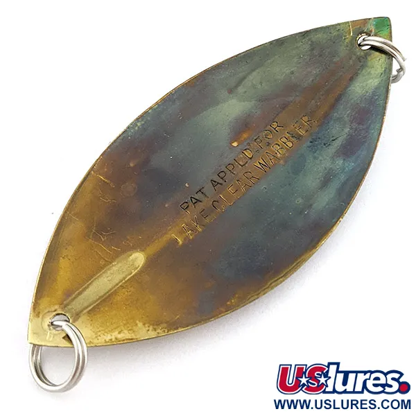 Williams Lake Clear Wabbler, mosaz, 9g, plandavka #22699