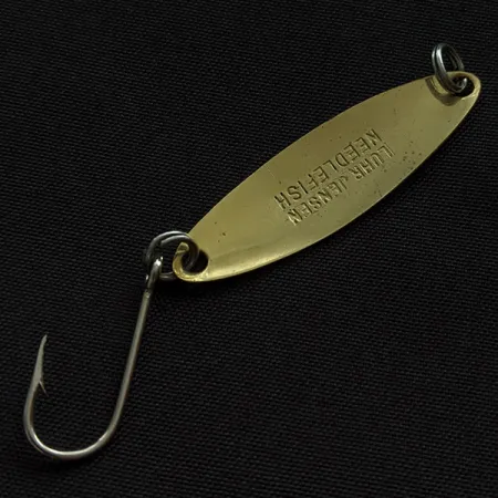 Luhr Jensen Needlefish 1, červená/bílá/mosaz, 2g, plandavka #22731