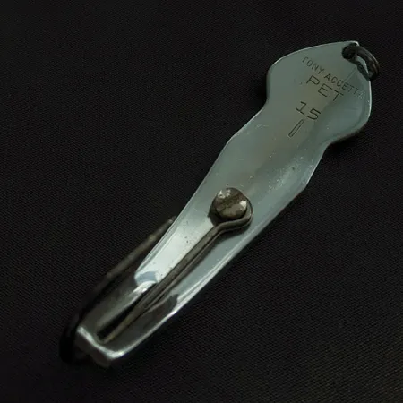 Tony Accetta Pet Spoon 15, 28g, nikl, plandavka #22773