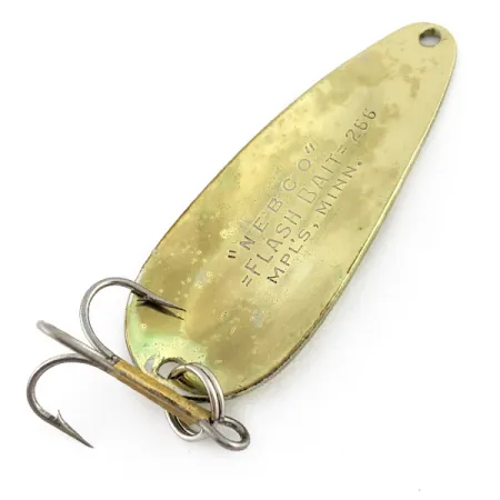 Nebco Flashbait 266, 10g, mosaz, plandavka #22854