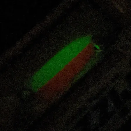 Andy Reekers Grizzly, 4,5g, red/white Glow, plandavka #22974