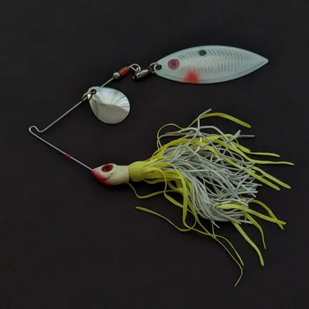 Strike King Red Eyed, 17g, White Chartreuse, Spinnerbait #23038