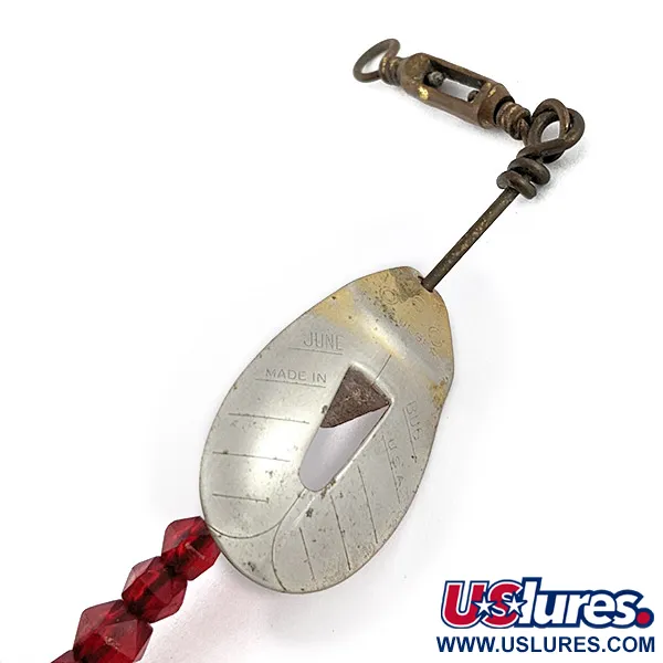 Pflueger June Bug, 9g nikl/zlatá, rotační třpytka #23078