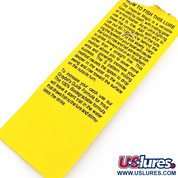 Mack's Lures Imperial Magic, 2g bílá, plandavka #23093