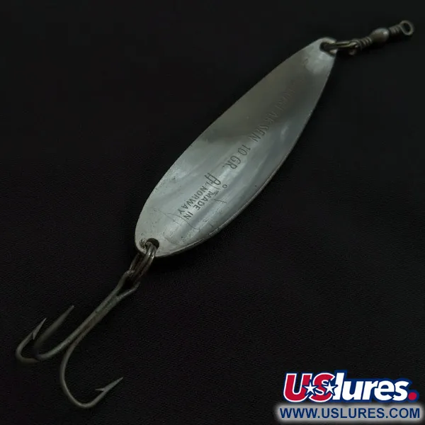 Sølvkroken Storlaksen, 10g, stříbrná, plandavka #23107