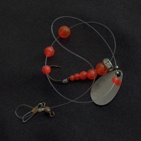 Mack's Lure Wedding Ring, 2g, nikl/růžová, rotační třpytka #23122