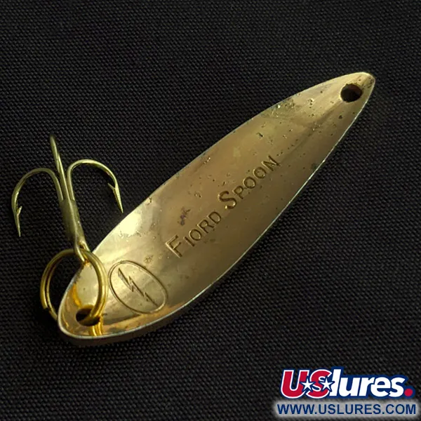 Acme Fiord Spoon Lightning (1950s), zlatá, 7g, plandavka #23130