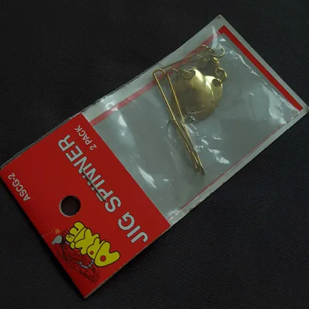 Arkie Lures Jig Spinner, zlatý, 2g, přívlačový adaptér #23182