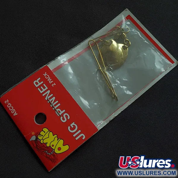 Arkie Lures Jig Spinner, zlatý, 2g, přívlačový adaptér #23182
