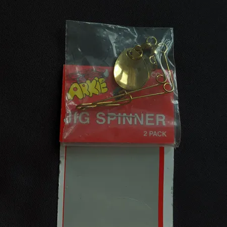 Arkie Lures Jig Spinner, zlatý, 2g, přívlačový adaptér #23182