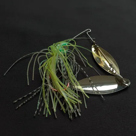 Daiwa Double Willow, 14g, Green/Chartreuse, Spinnerbait #23183