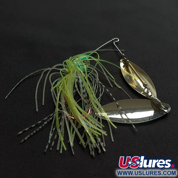 Daiwa Double Willow, 14g, Green/Chartreuse, Spinnerbait #23183