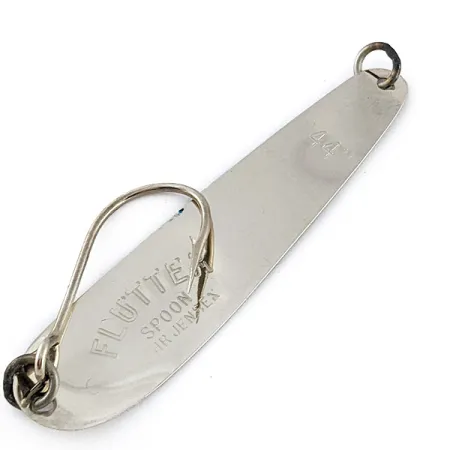 Luhr Jensen Flutter Spoon 44, 4g, nikl/modrá, plandavka #23239