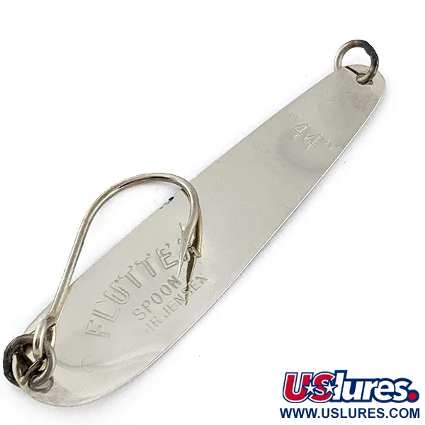 Luhr Jensen Flutter Spoon 44, 4g, nikl/modrá, plandavka #23239