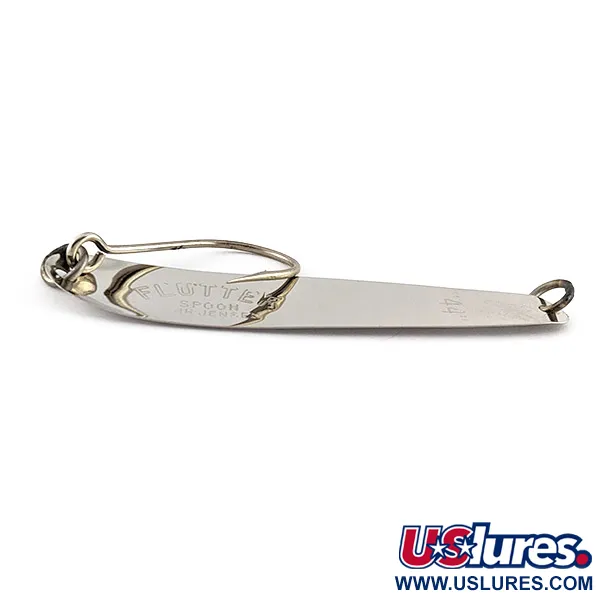 Luhr Jensen Flutter Spoon 44, 4g, nikl/modrá, plandavka #23239