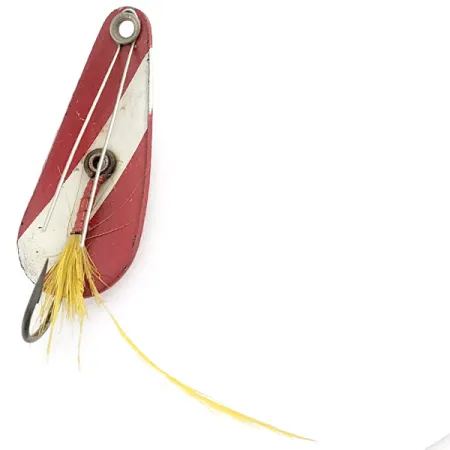 Weezel bait Rex Spoon, 7g, červeno-bílá, plandavka do vázek #23267