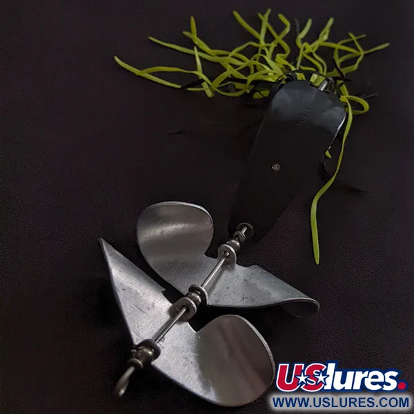 Strike King Timber King, 14g černo-žlutá, třpytka s vrtulkou do vázek #23269