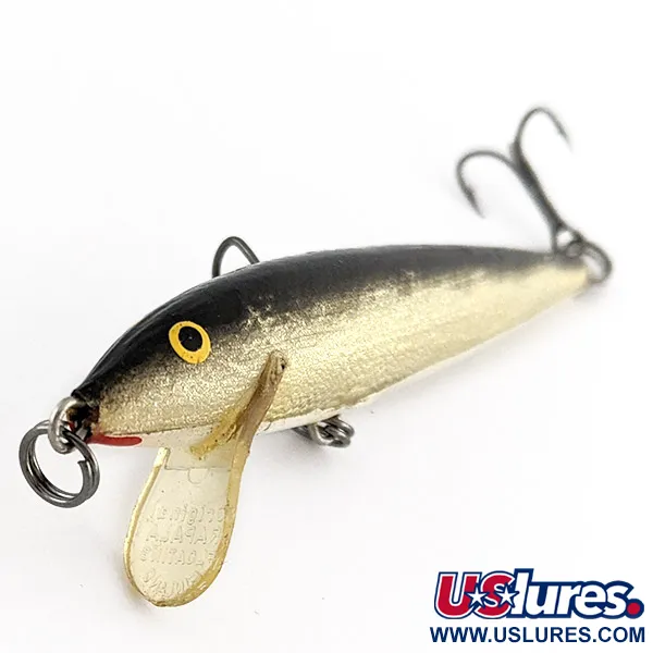 Rapala Original Floater F9, Silver (S), 4g, plovoucí vobler #23282