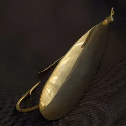 Plandavka Johnson Silver Minnow Weedless