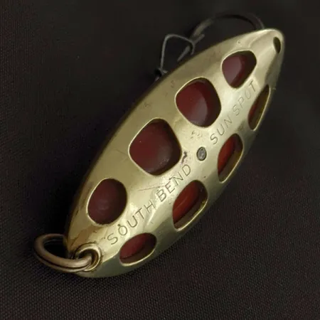 South Bend Sun Spot, 14g zlatá/červená, plandavka #23358