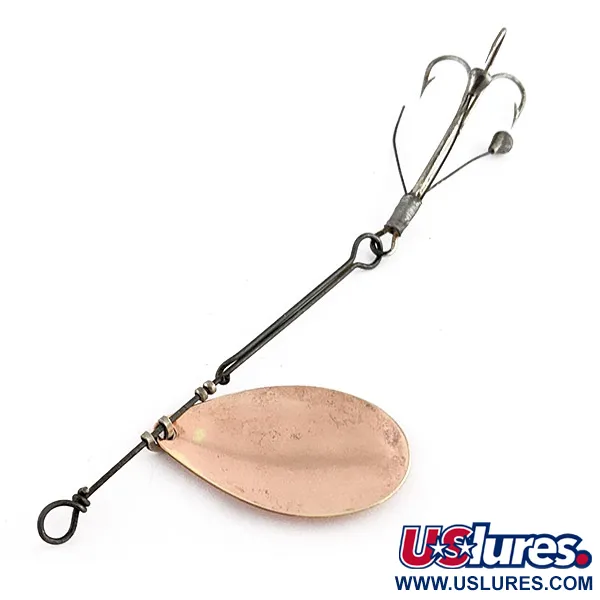 South Bend Vintage Spinner 5, 7g, nikl/měď, rotační třpytka #23438