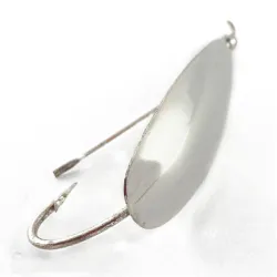 Plandavka Johnson Silver Minnow Weedless