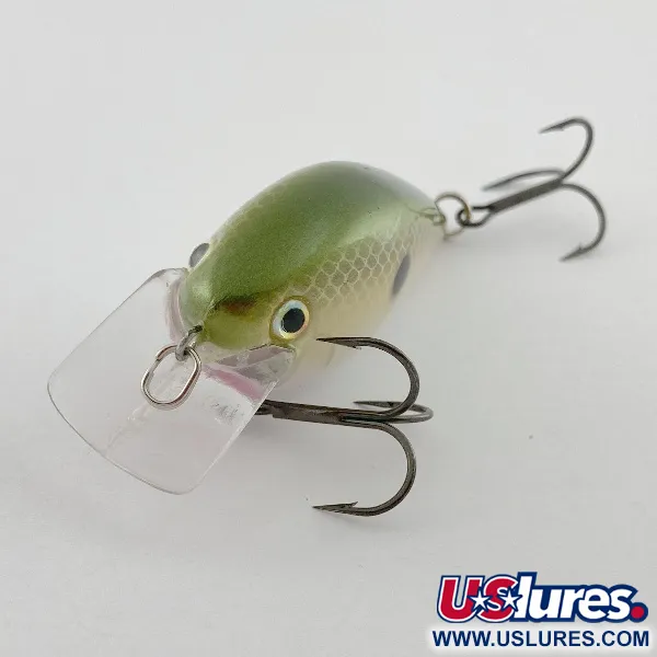 Strike King KVD 1.5, Olive Sexy Shad, 12g, tichý squarebill wobbler #23556