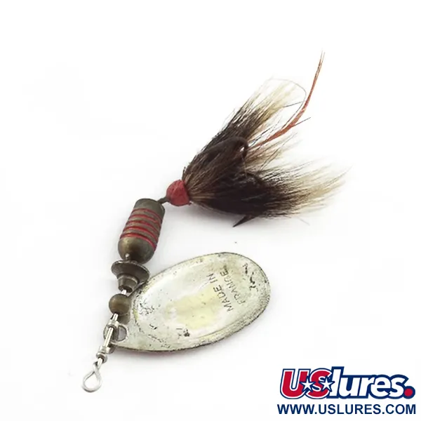 Mepps Aglia 3, stříbrná, 1/4 oz, veverčí ocas, rotační třpytka #23570