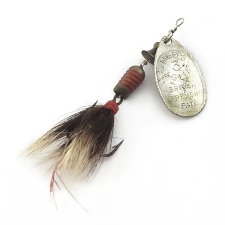 Mepps Aglia 3 s veverčím ocasem (60. léta)