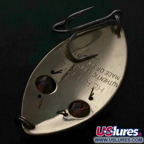 Herter's Glass Eye Spoon, 21g, nikl/červená očka, plandavka #23575