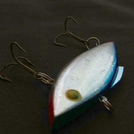 Bill Lewis Rat-L-Trap, 14g, Nickel/Modrá, bezlopatkový wobler #23587