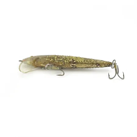 Bill Norman Shiner Minnow, 10g, zlatá, plovoucí wobler #23622