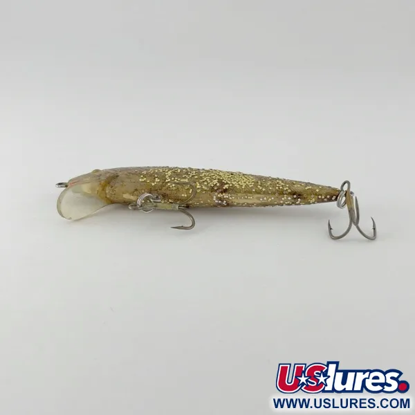 Bill Norman Shiner Minnow, 10g, zlatá, plovoucí wobler #23622