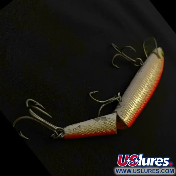 Rebel Floater F14 Jointed, 14g, oranžová/zlatá, dělený wobler #23705