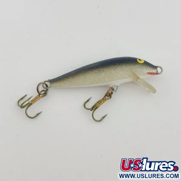 Rapala Original Floater F5, Silver (S), 2.5g, plovoucí wobler #23788