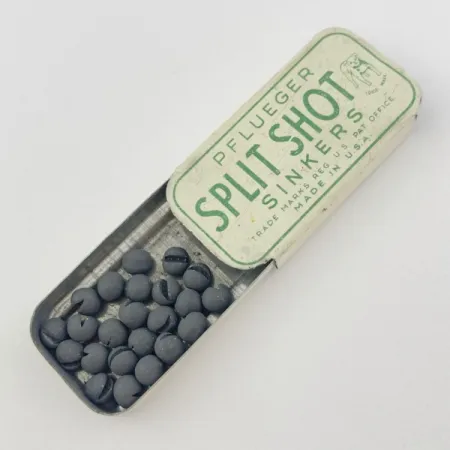 Pflueger Split Shot Sinkers, olověné broky, rybářská bižuterie #23833