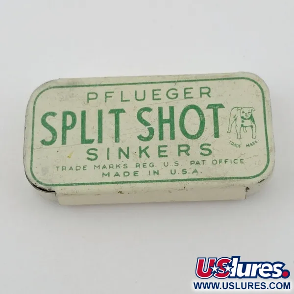 Pflueger Split Shot Sinkers, olověné broky, rybářská bižuterie #23833